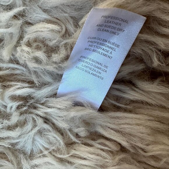 Vintage Penny Lane Shearling Vest – Genuine Leather (Size M) - Picture 7 of 8